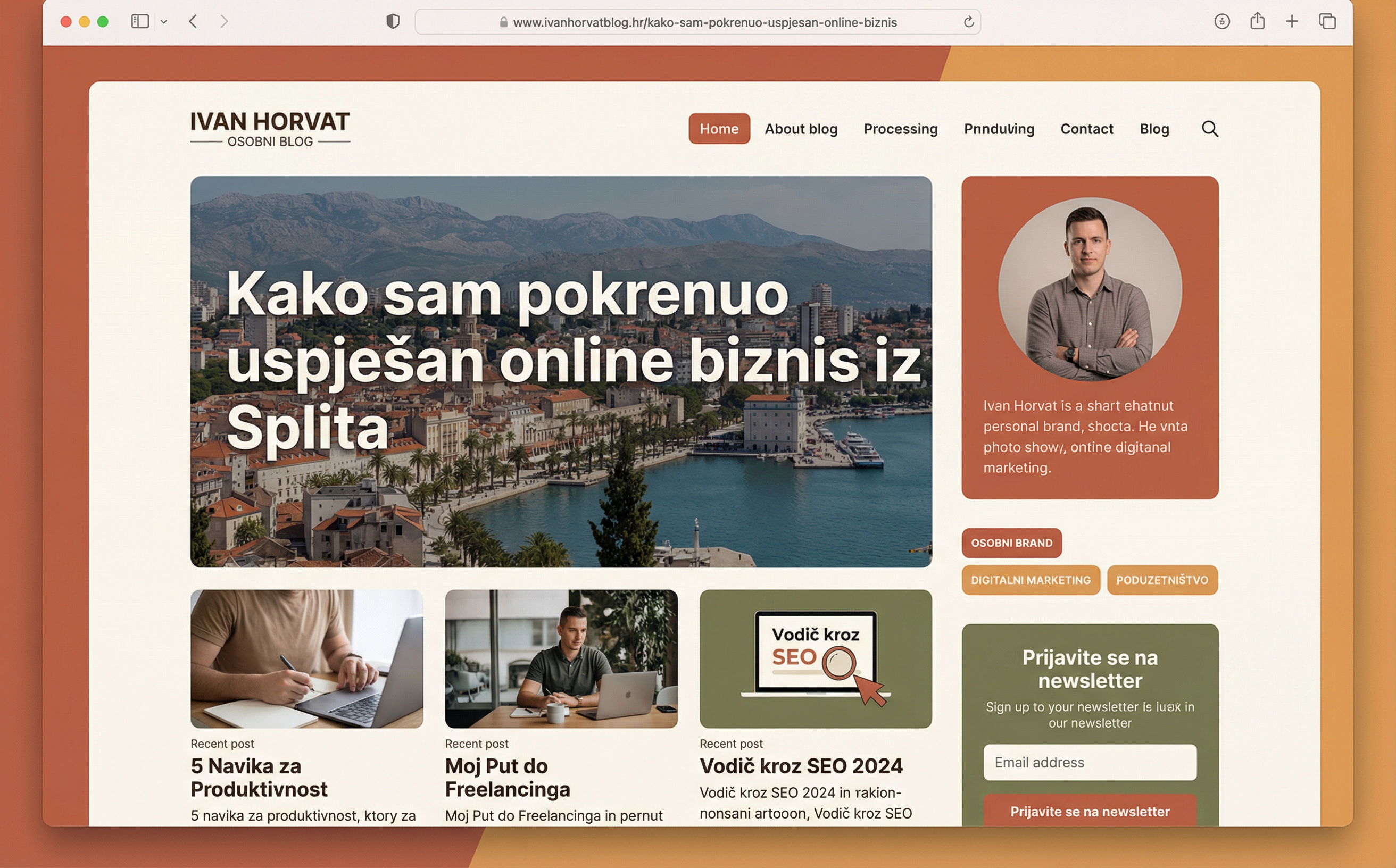 Osobni brand stranica